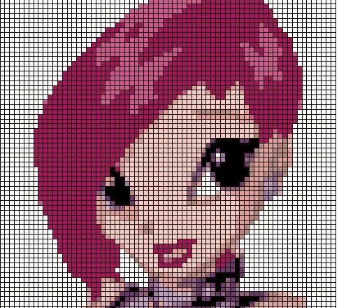 schema punto croce Winx 3