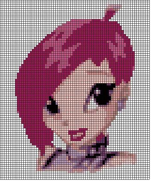 schema punto croce Winx 3
