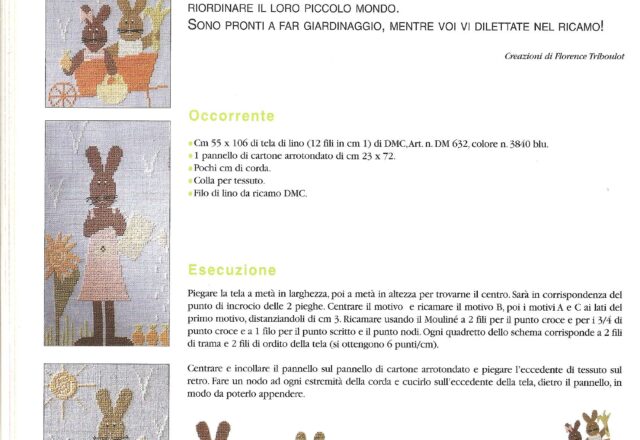 schemi punto croce di conigli giardinieri (1)