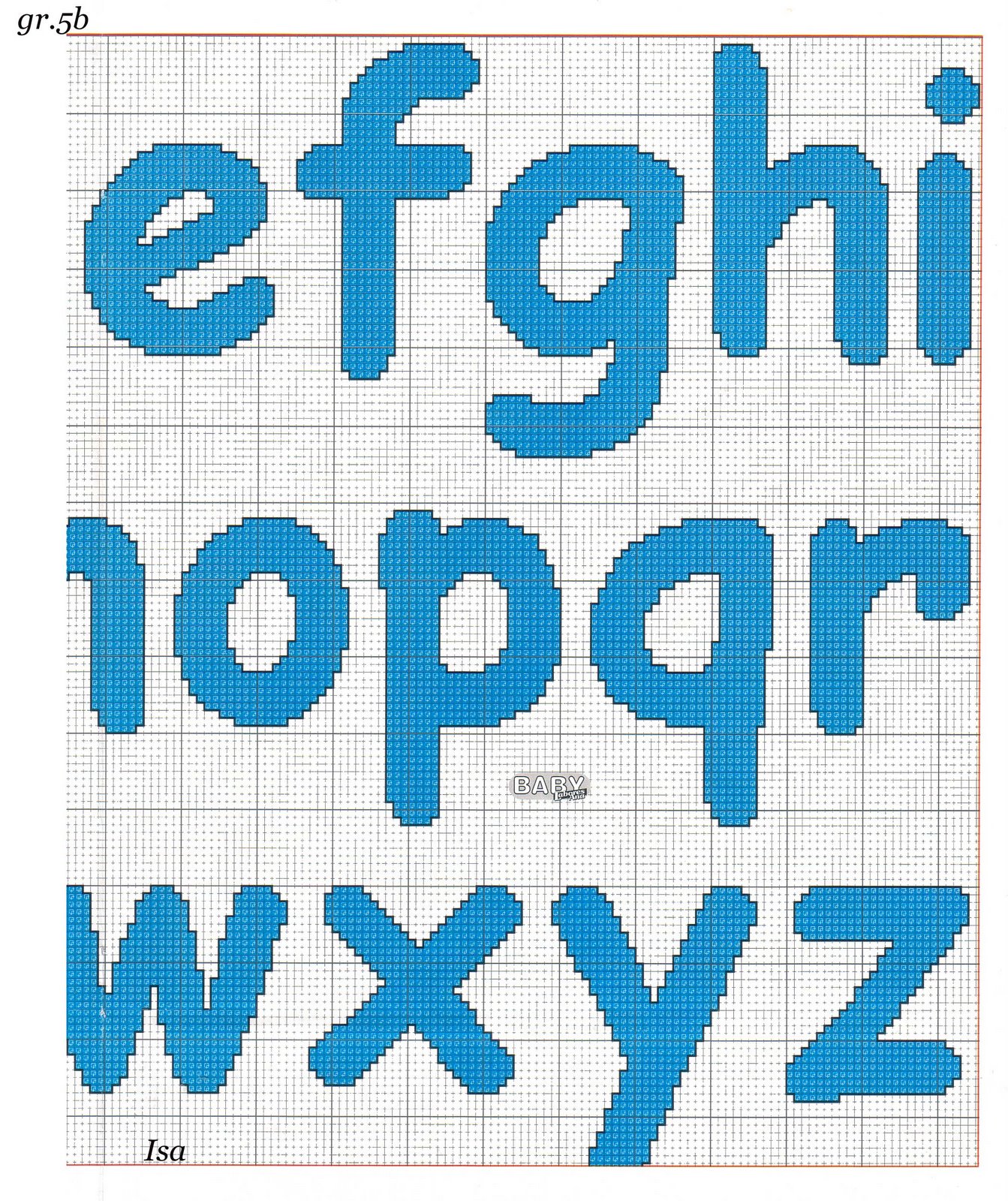 semplice alfabeto da ricamare color blu (2)