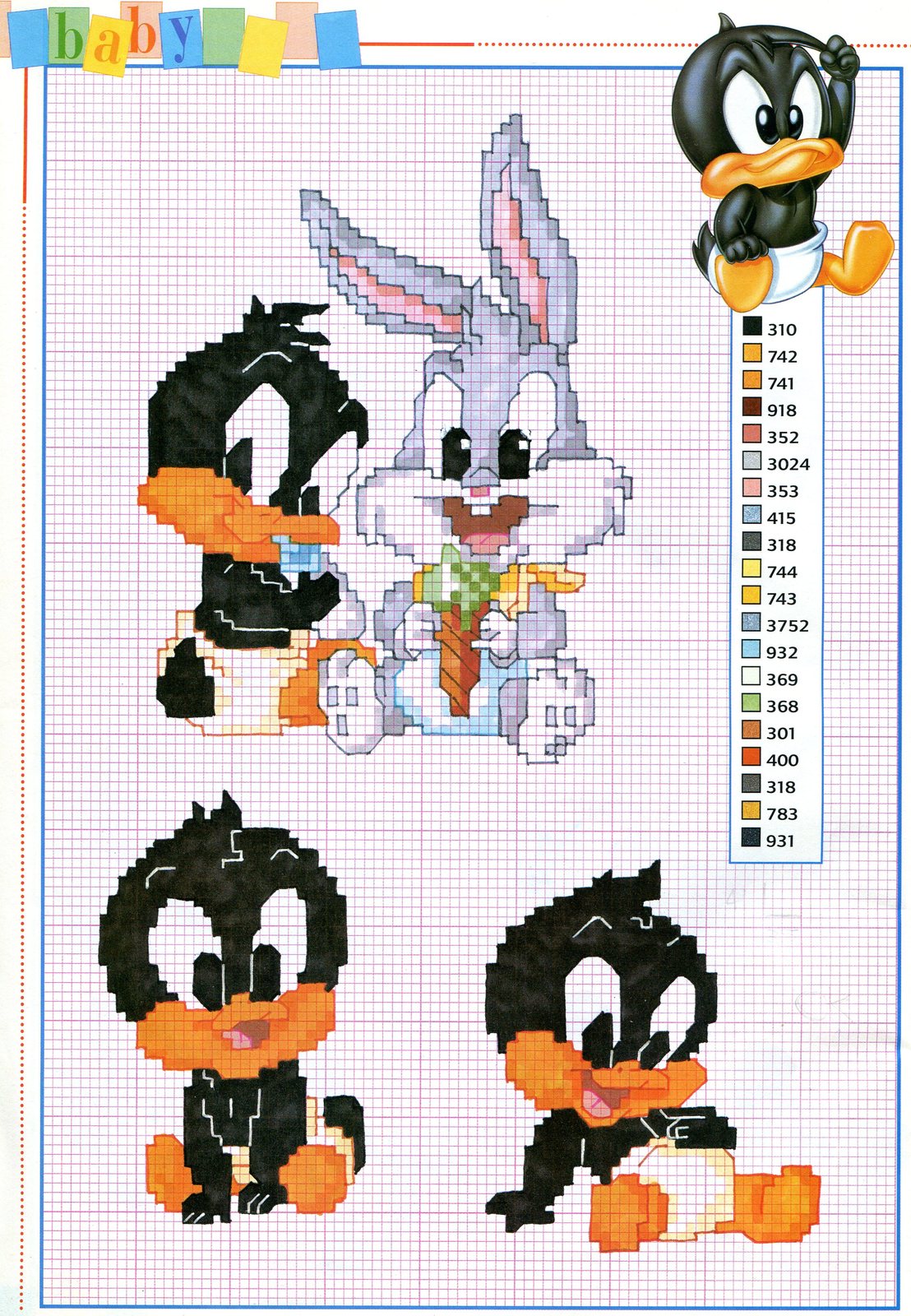 tenero baby duffy duck