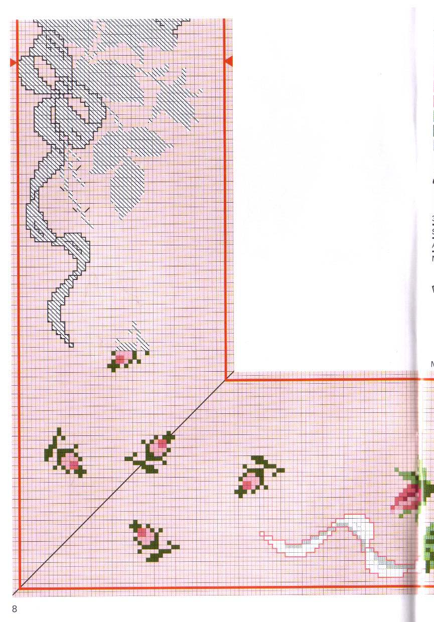 tovaglia rose fiocco (3)