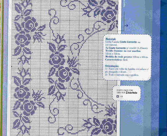 tovaglietta monocolore rose blu-01