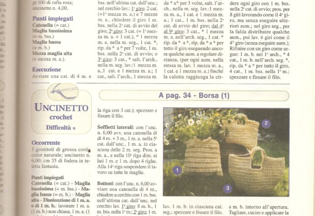 uncinetto borse di corda (5)